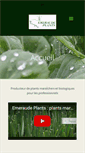 Mobile Screenshot of emeraudeplants.fr